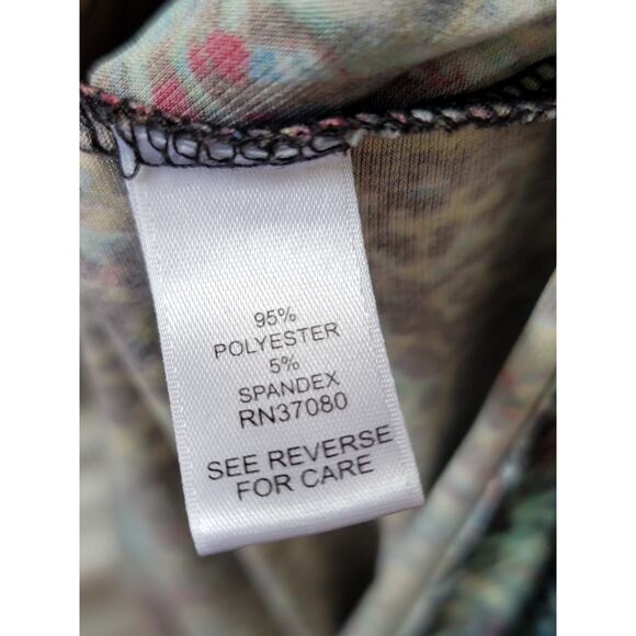 Cato Woman Dress Plus Size 24W Multicolor Abstract Pattern Stretch Casual - Picture 11 of 12